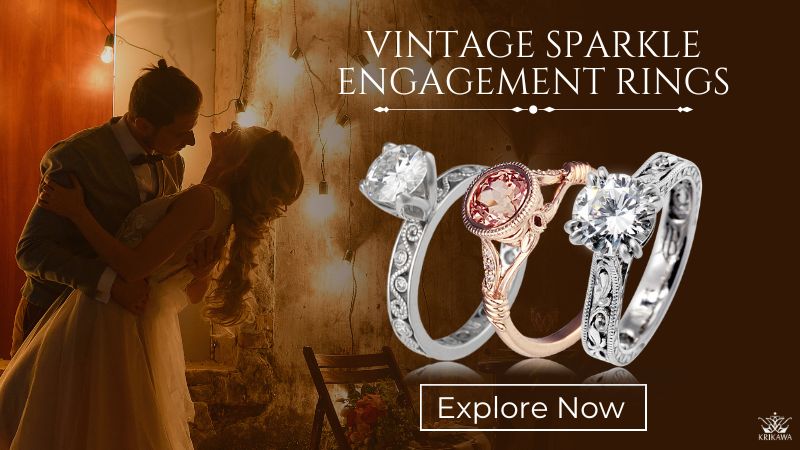 Vintage Style Engagement Rings